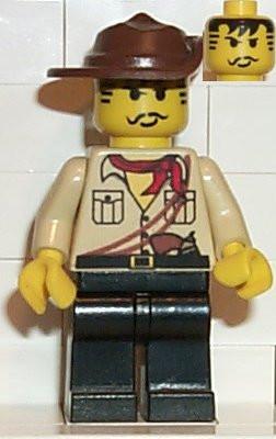 LEGO Minifigure-Johnny Thunder (Desert)-Adventurers: Desert-ADV010-Creative Brick Builders